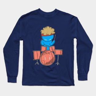 Phat Napp Drummer Long Sleeve T-Shirt